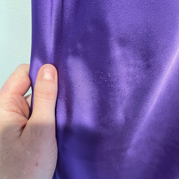A New Day Elegant Purple Slip Dress Size Large - Picture 6 of 6